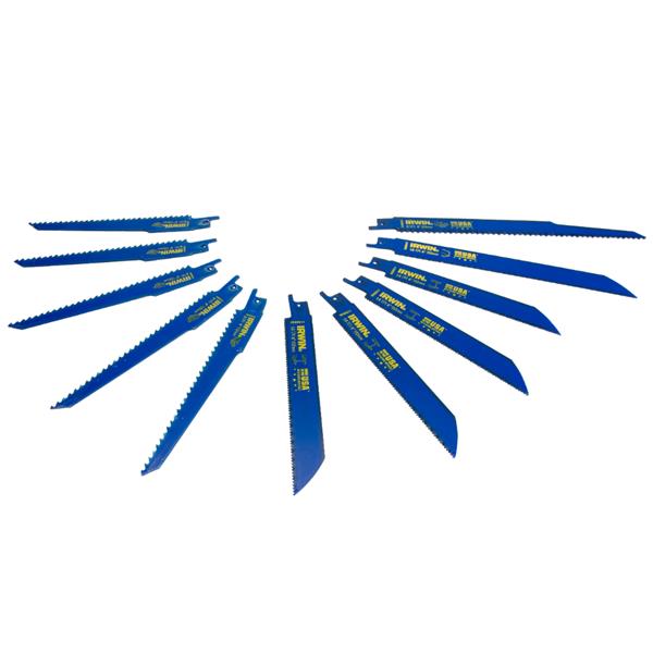 Irwin4935496 11 Piece Recip Saw Bi-Metal Blade Set