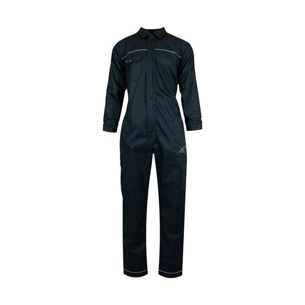 XpertCore Zip-Front Coverall Navy